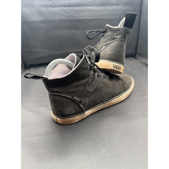 Vans Sneakers Shoes Womens Size 5 Gray Canvas High Top Skateboard VN-0VOZB6N - Picture 1 of 10
